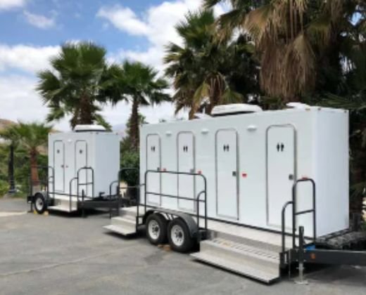 Seven Station Restroom Trailers